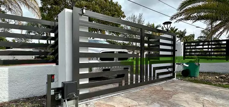 Automatic Driveway Gate Installation Lowell