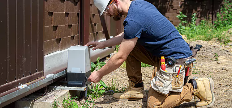 Electric Driveway Gate Installation Lowell