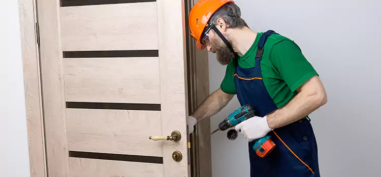 Replace Internal Door Handle with Lock Lowell